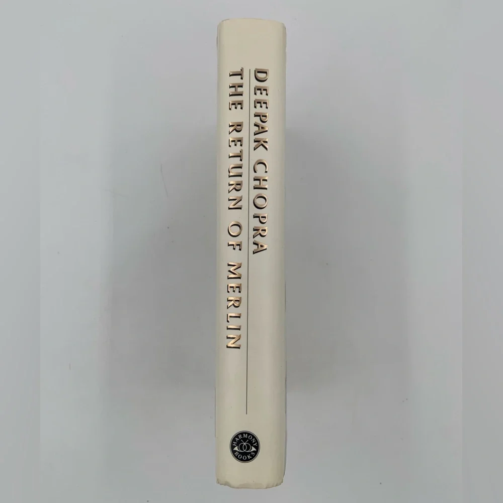 🌹New Listing🌹VGUC The Return of Merlin - book by Deepak Chopra - Picture 2 of 4